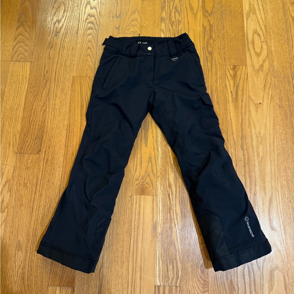 Sunice Girls Size 8 Black Snow Pants